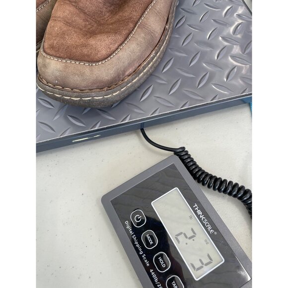 Cabelas Leather Shearling Lined Winter Boots Womens 8 Brown Buckle Strap Outdoor - Picture 10 of 10